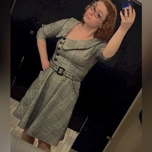 Stunning Retro Voodoo Vixen Dress in L